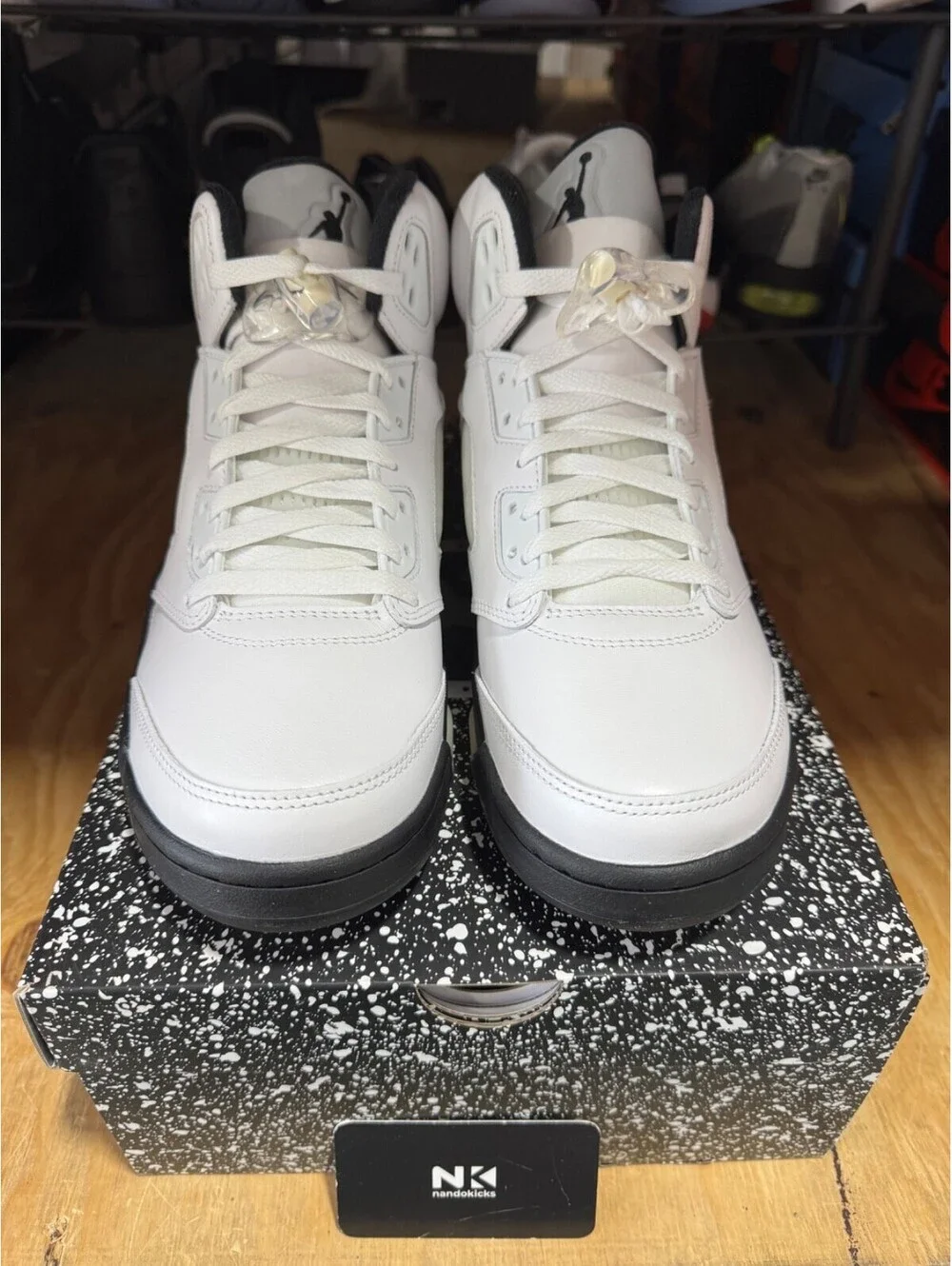 Air Jordan 5 Retro 'White Black' DD0587-110 BRAND NEW MENS SIZE 10